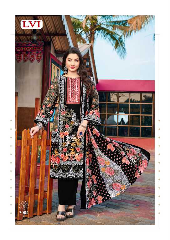 LVI Taj Print Vol-3 Wholesale Karachi Cotton Printed Dress Material