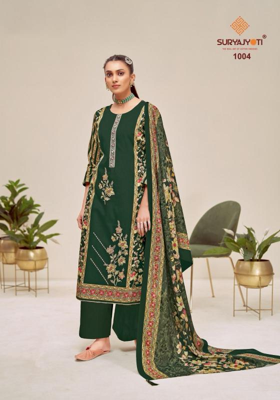 suryajyoti kaamini vol 1 jaam satin discharge print daily wear suits online