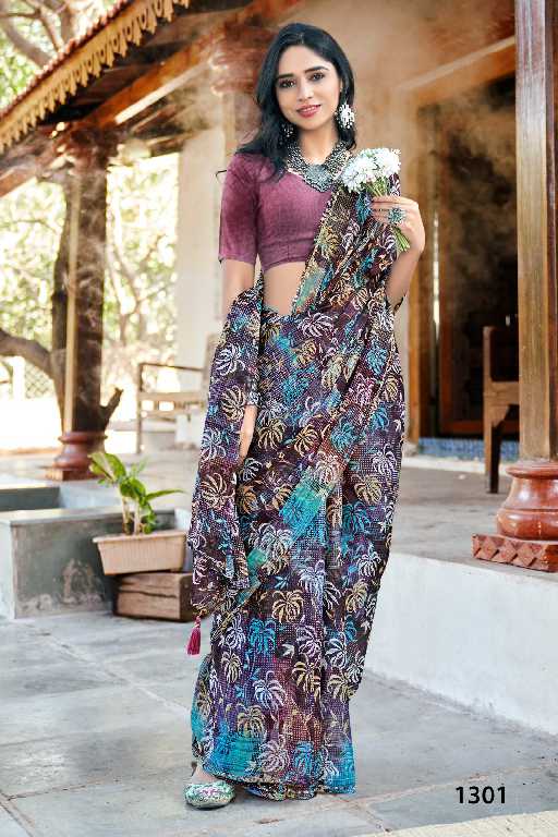 Vallabhi Shivakshi Vol-3 Wholesale Fancy Swaroski Work Sarees