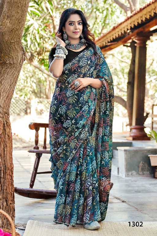 Vallabhi Shivakshi Vol-3 Wholesale Fancy Swaroski Work Sarees