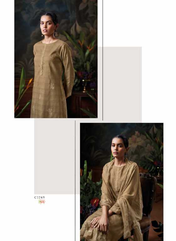 Ganga Memento Wholesale Cotton Dobby With Hand Embroidery Salwar Suits
