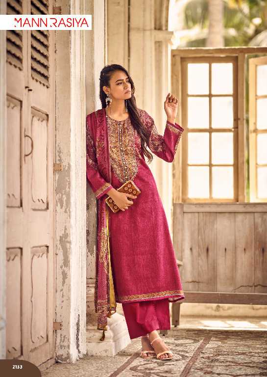 Mann Rasiya Phulkari Wholesale Pure Jaam Cotton With Fancy Handwork Salwar Suits