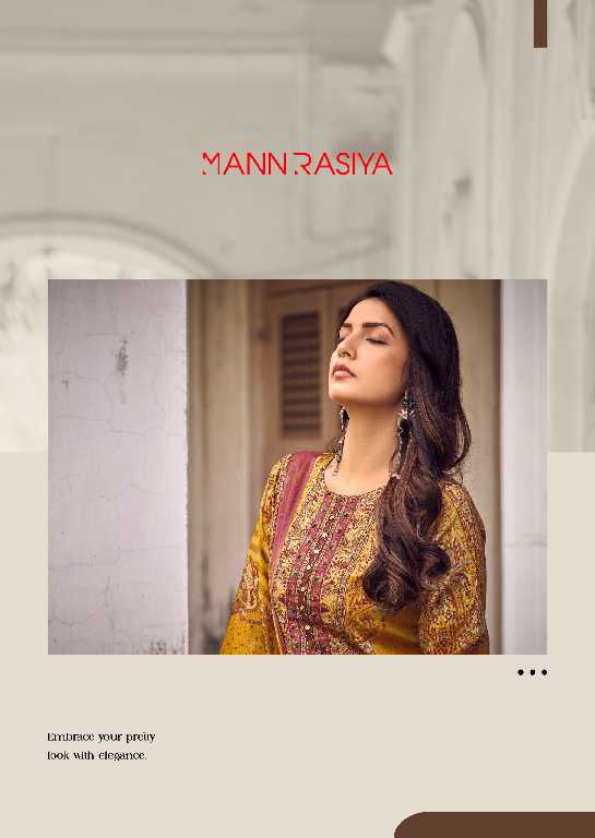 Mann Rasiya Phulkari Wholesale Pure Jaam Cotton With Fancy Handwork Salwar Suits