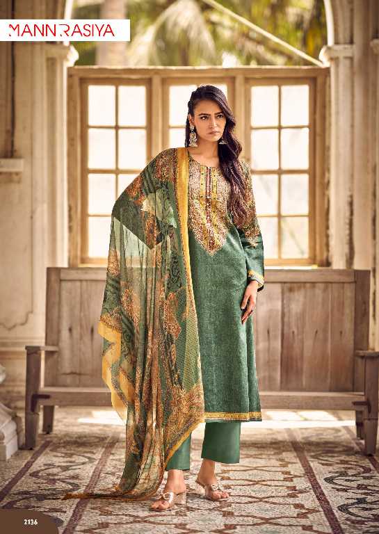 Mann Rasiya Phulkari Wholesale Pure Jaam Cotton With Fancy Handwork Salwar Suits