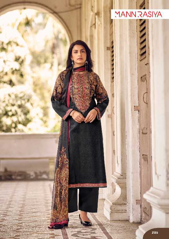 Mann Rasiya Phulkari Wholesale Pure Jaam Cotton With Fancy Handwork Salwar Suits