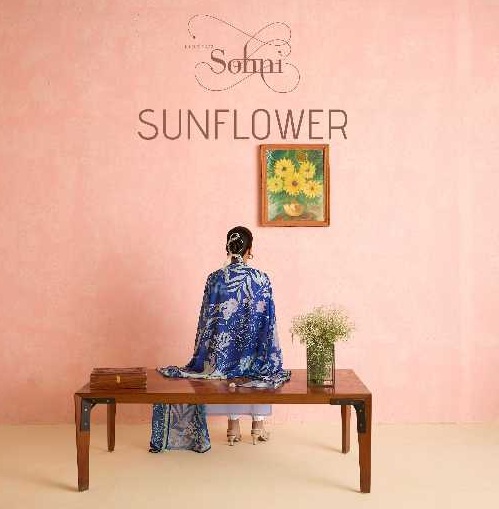 Kimora Sohni Sunflower Vol-16 Wholesale Pure Lawn With Resham Embroidery Salwar Suits