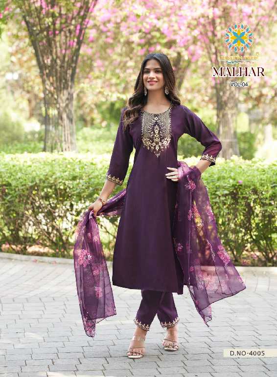malhar vol 4 by passion tree roman silk fullstitch women indian big size salwar suit set