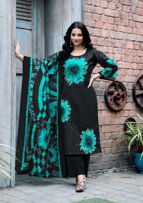 Yashika Dua Vol-5 Wholesale Heavy Cotton With Hand Work Dress Material
