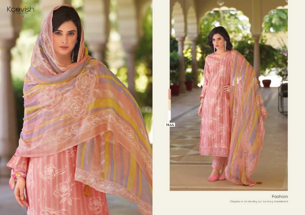 topsy Vol-2 by kaavish lawn cotton colour addition unstitch ladies suit