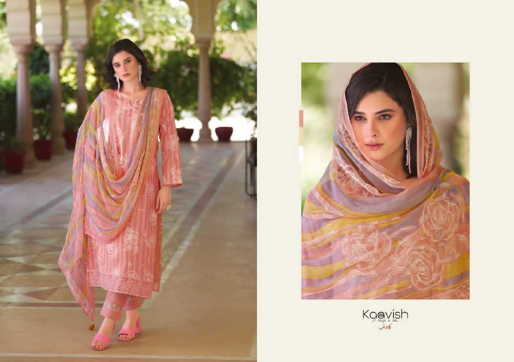 topsy Vol-2 by kaavish lawn cotton colour addition unstitch ladies suit