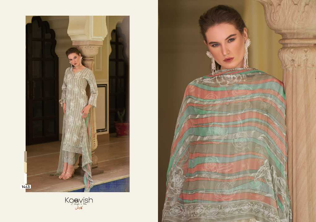 topsy Vol-2 by kaavish lawn cotton colour addition unstitch ladies suit