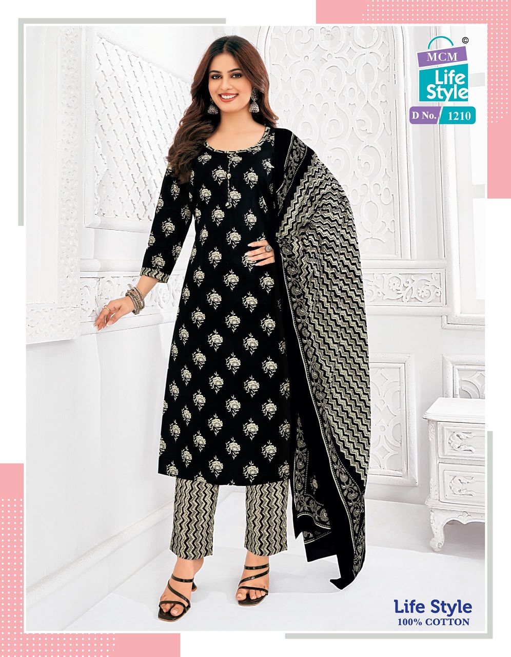 MCM Life Style Vol-12 Wholesale Pure Cotton Printed Readymade Dress