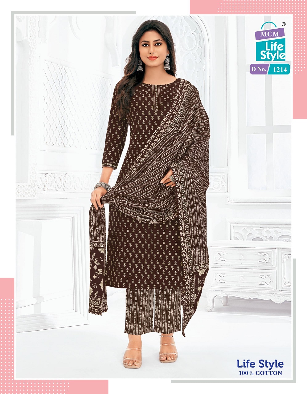 MCM Life Style Vol-12 Wholesale Pure Cotton Printed Readymade Dress