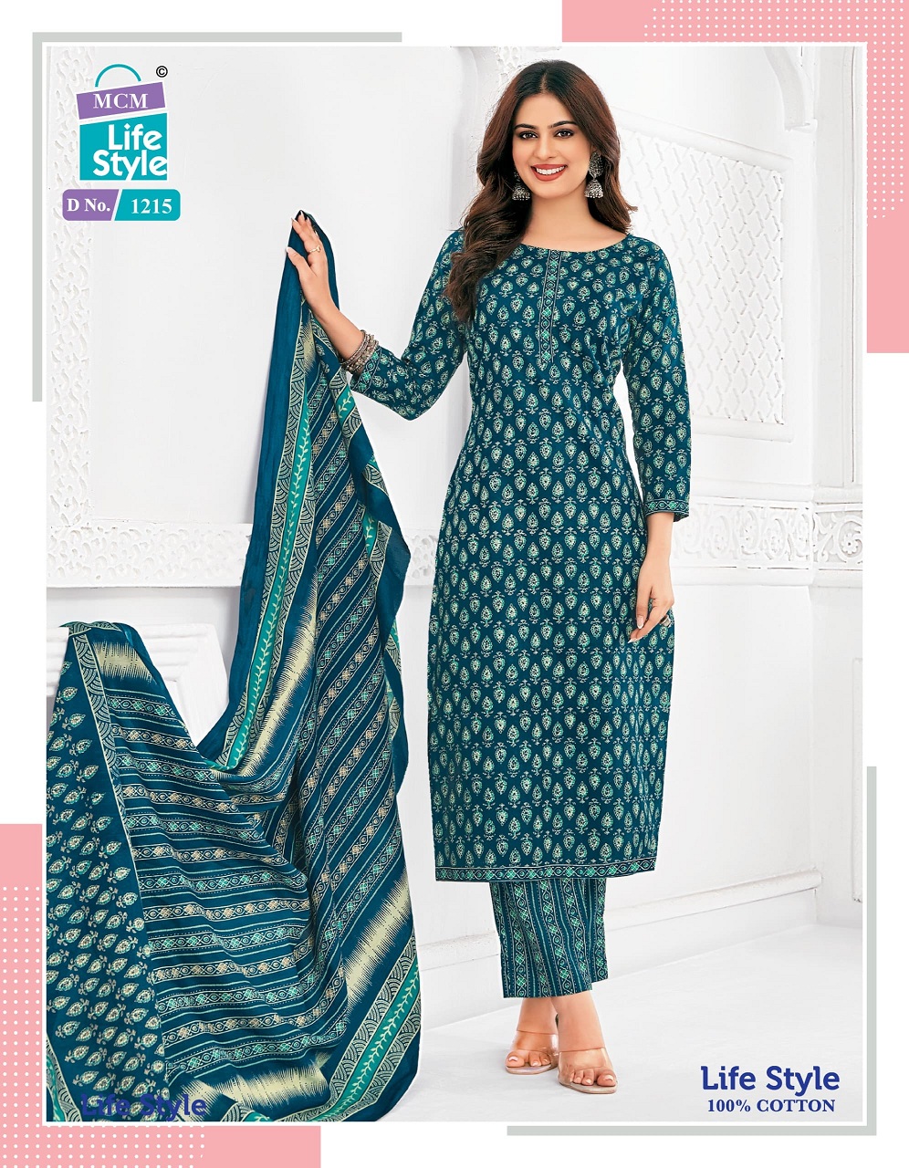 MCM Life Style Vol-12 Wholesale Pure Cotton Printed Readymade Dress
