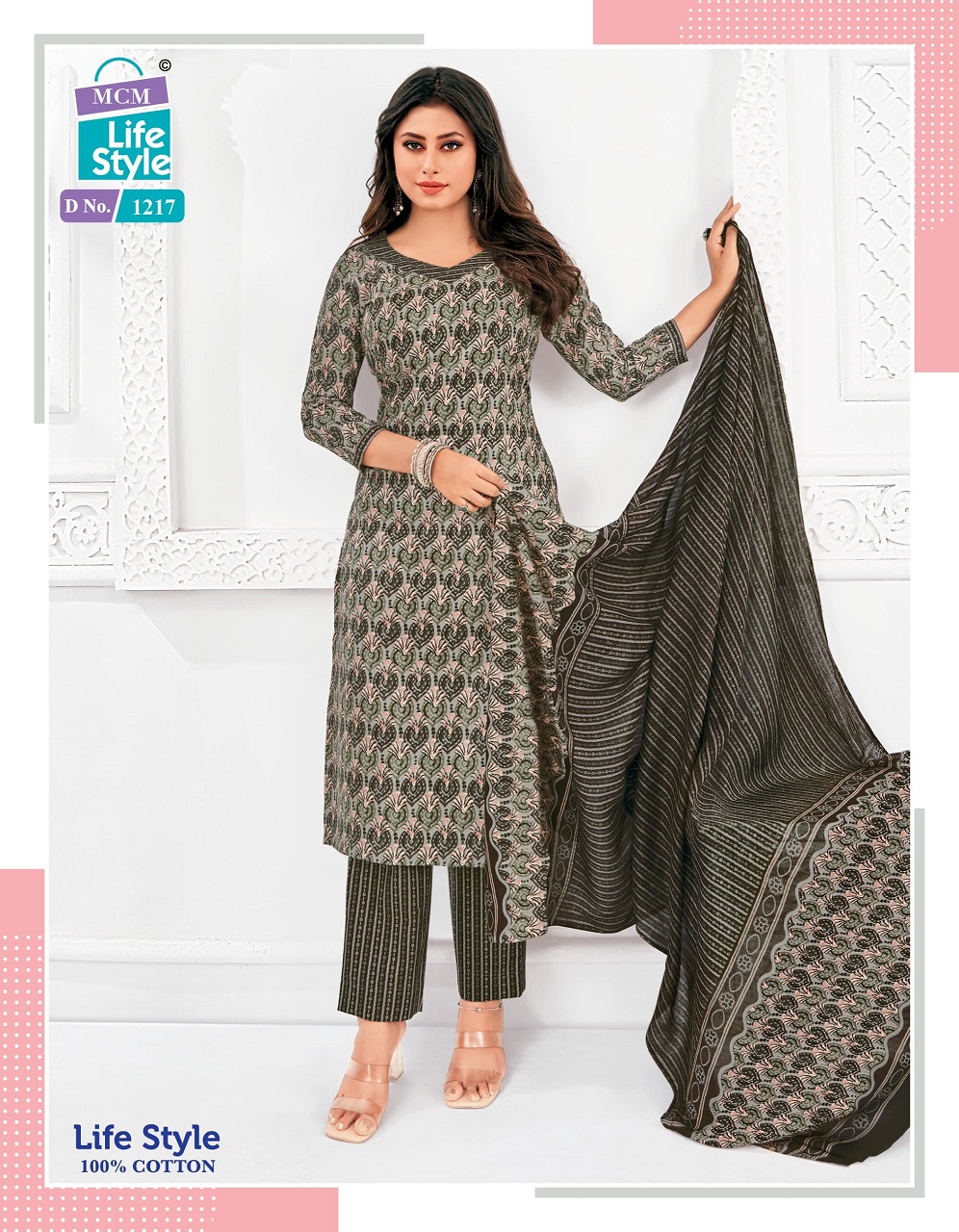 MCM Life Style Vol-12 Wholesale Pure Cotton Printed Readymade Dress