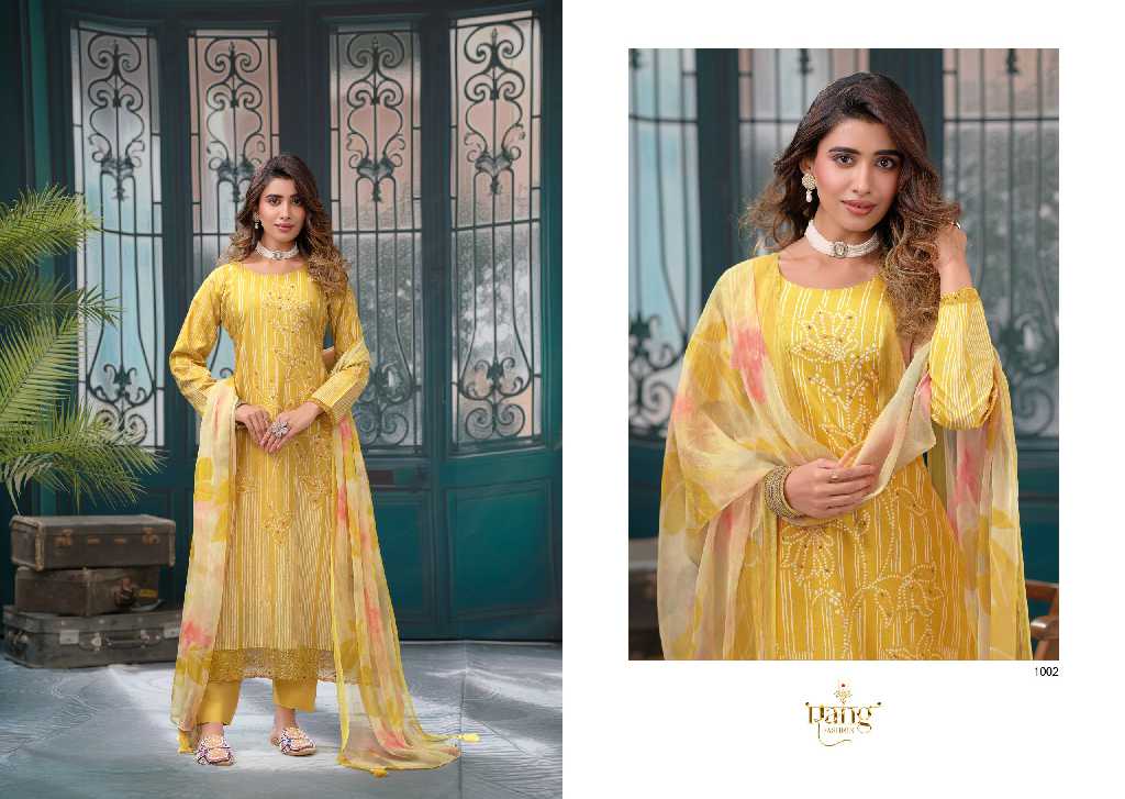 Rang Status Wholesale Swiss Lawn With Embroidery Work Salwar Suits
