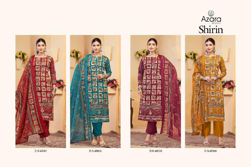 Radhika Azara Shirin Wholesale Pure Lawn Cotton Dress Material