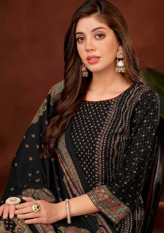 Alok Kajal Vol-2 Wholesale Heavy Viscose Reyon With Fancy Handwork Dress Material