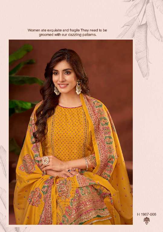 Alok Kajal Vol-2 Wholesale Heavy Viscose Reyon With Fancy Handwork Dress Material