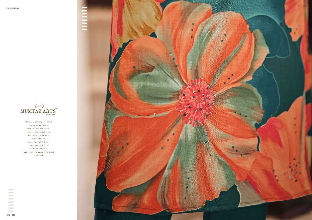 Mumtaz Arts Iconic Wholesale Pure Viscose Muslin With Embroidery Work Dress Material