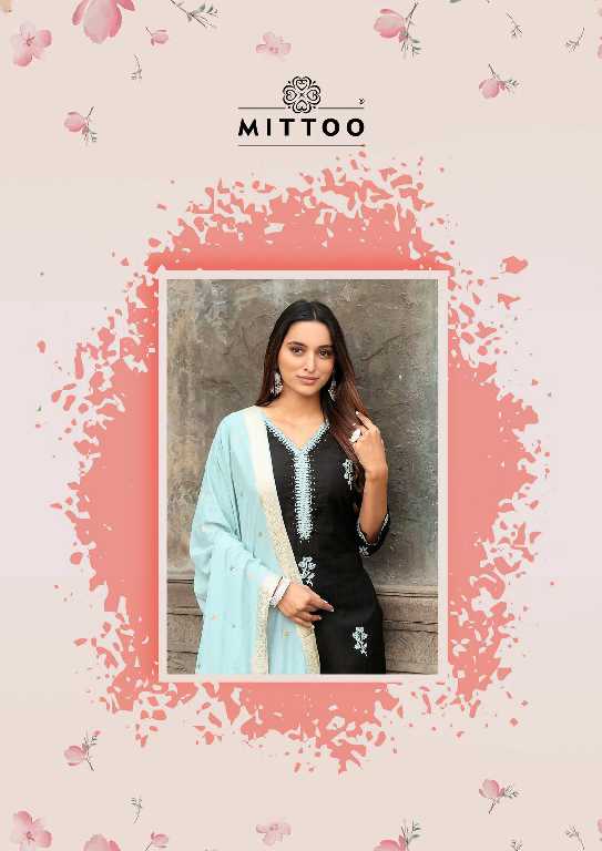 Mittoo Saundarya Wholesale Viscose Weaving Kurti With Pant And Dupatta