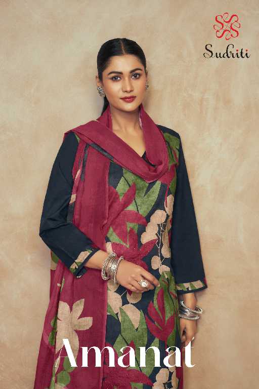 Sudriti Amanat Wholesale Pure Cotton Lawn With Handwork Salwar Suits
