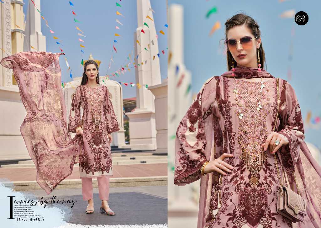 belliza designer naira vol 100 cotton comfortable pakistani dress material