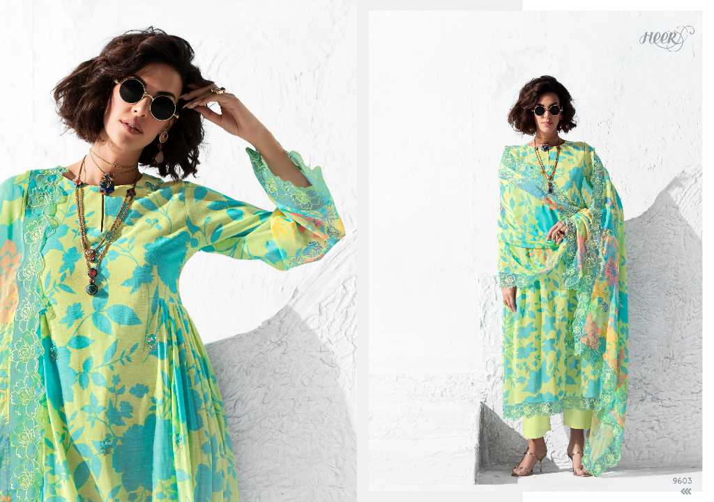 Kimora Heer Icon Wholesale Pure Linen With Embroidery Salwar Kameez