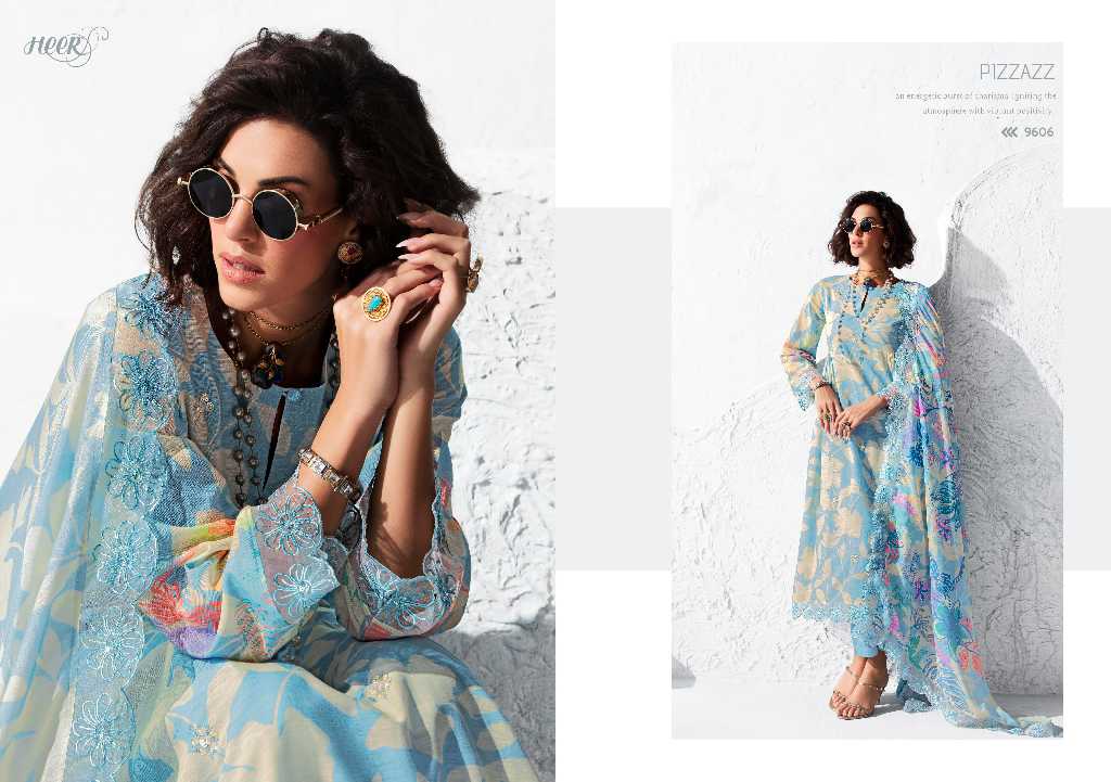 Kimora Heer Icon Wholesale Pure Linen With Embroidery Salwar Kameez