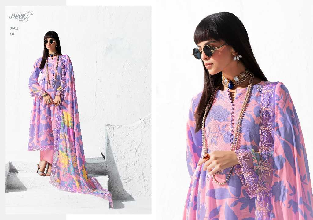 Kimora Heer Icon Wholesale Pure Linen With Embroidery Salwar Kameez