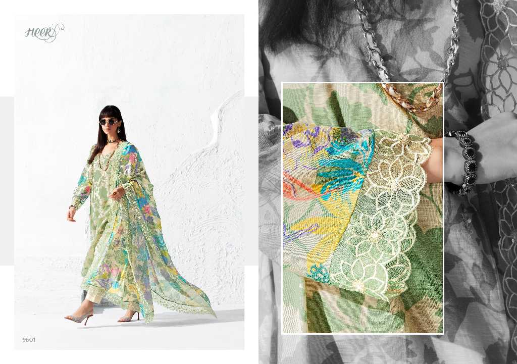 Kimora Heer Icon Wholesale Pure Linen With Embroidery Salwar Kameez