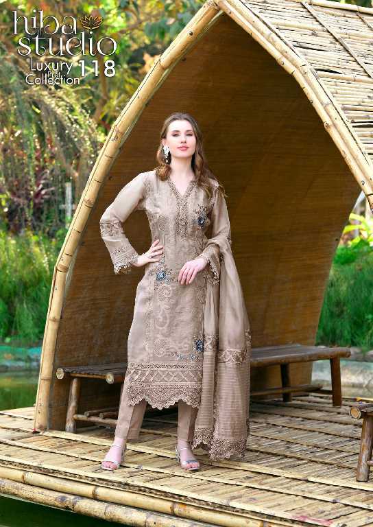 Hiba Studio LPC-118 Wholesale Luxury Pret Formal Wear Collection
