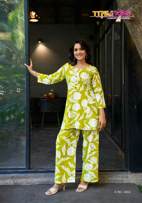 Tips And Tops Viona Vol-2 Wholesale Co-Ord Set Collection