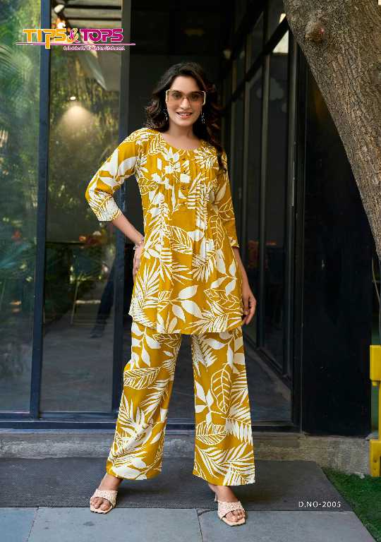 Tips And Tops Viona Vol-2 Wholesale Co-Ord Set Collection