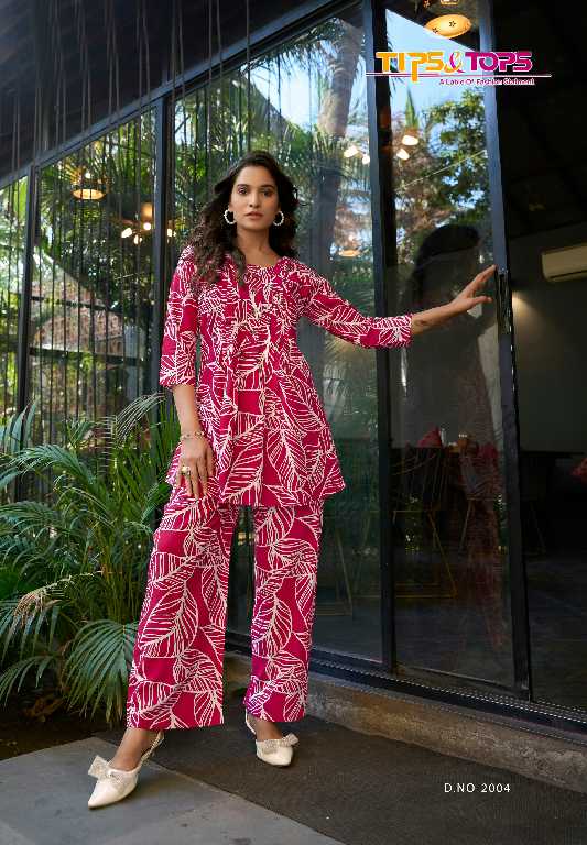 Tips And Tops Viona Vol-2 Wholesale Co-Ord Set Collection