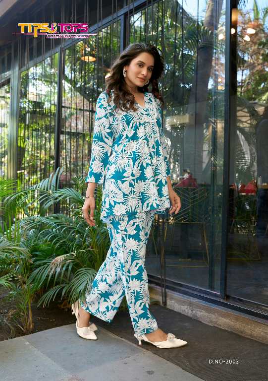 Tips And Tops Viona Vol-2 Wholesale Co-Ord Set Collection