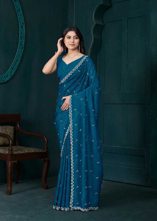 Mehak 988A To 988D Colour Wholesale Party Wear Ethnic Sarees