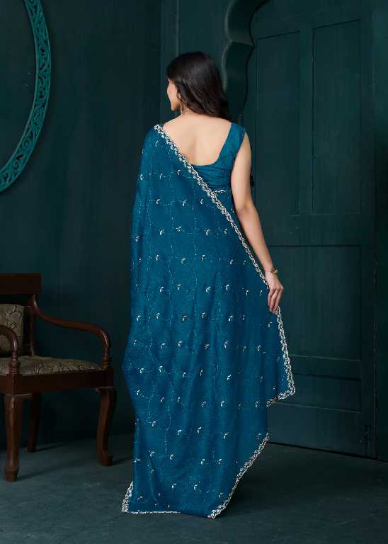 Mehak 988A To 988D Colour Wholesale Party Wear Ethnic Sarees