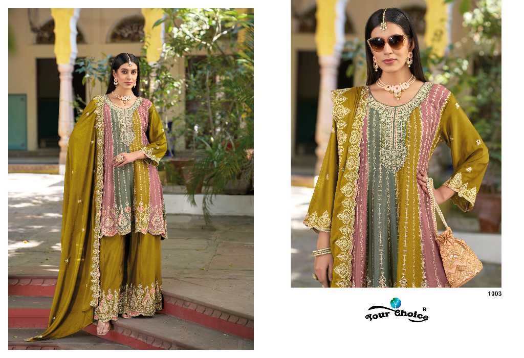 Your Choice Orra Vol-6 Wholesale Festive Special Free Size Stitched Suits