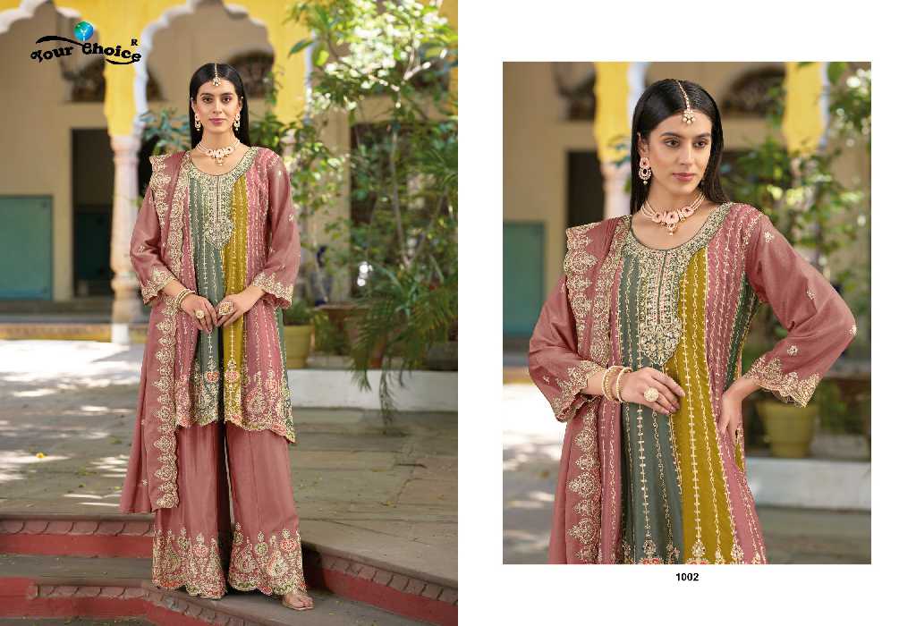 Your Choice Orra Vol-6 Wholesale Festive Special Free Size Stitched Suits