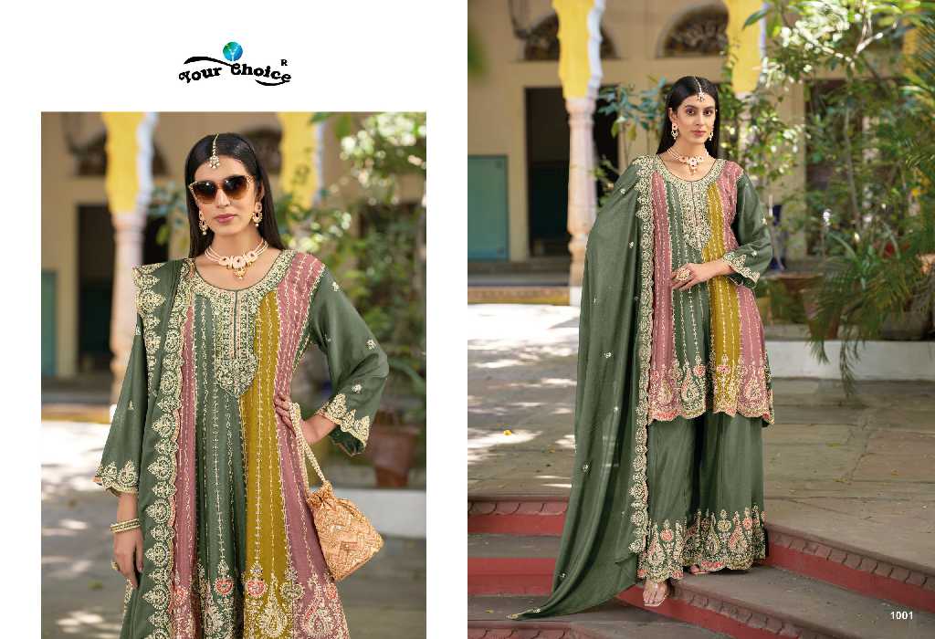 Your Choice Orra Vol-6 Wholesale Festive Special Free Size Stitched Suits