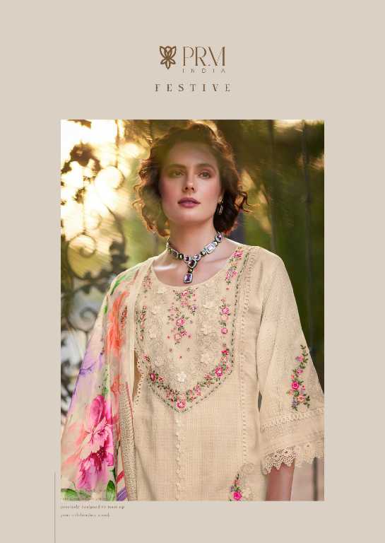 PRM Eira Wholesale Pure Cotton With Designer Work Kurti With Pant And Dupatta