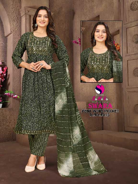 Samara Swara Vol-2 Wholesale Reyon Capsule Print Kurti With Pant And Dupatta