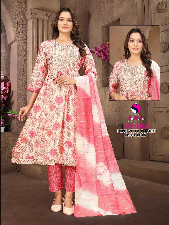 Samara Swara Vol-2 Wholesale Reyon Capsule Print Kurti With Pant And Dupatta
