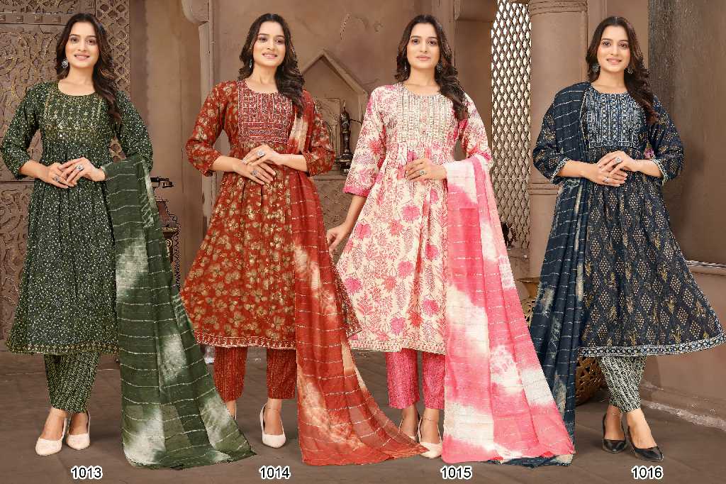 Samara Swara Vol-2 Wholesale Reyon Capsule Print Kurti With Pant And Dupatta