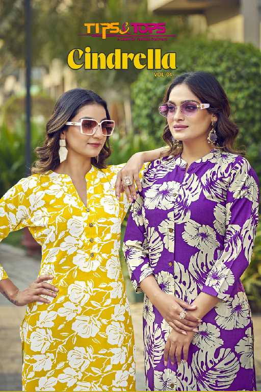cindrella vol 4 by tips And tops rayon stylish look readymade co-ord sets