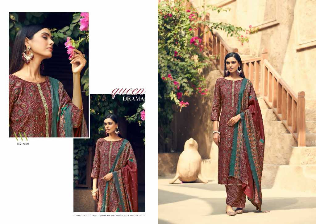 Nishant Siya Vol-7 Wholesale Modal Silk With Embroidery Work Dress Material
