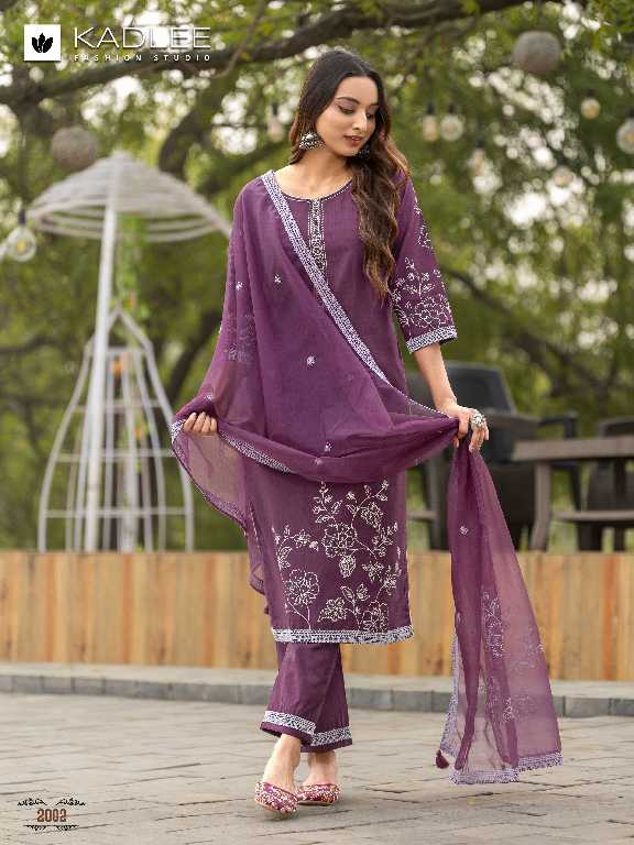 karwaa by kadlee viscose weaving fully stitch gorgeous salwar kameez