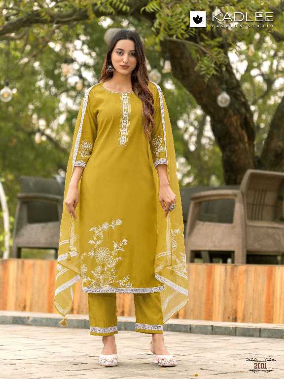 karwaa by kadlee viscose weaving fully stitch gorgeous salwar kameez