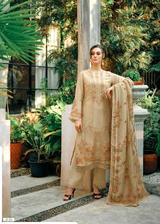 Varsha Eclipse Wholesale Cotton Linen With Handwork Salwar Suits